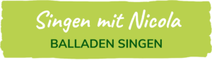 Banner mit dem Titel Singen mit Nicola - Balladensingen
